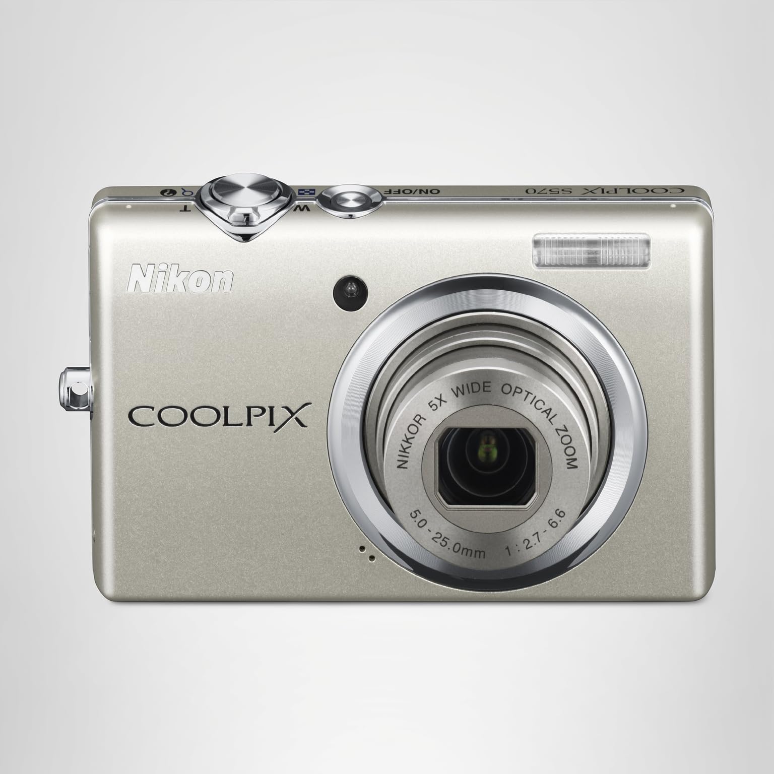 Amazon | Nikon デジタルカメラ COOLPIX (クールピクス) S570 シルバー